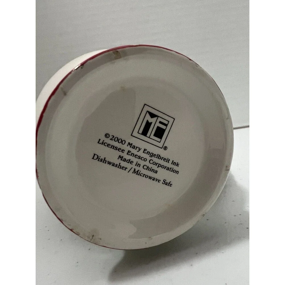 VTG Vintage 2000 Mary Engelbreit Home Sweet Home Christmas Mug